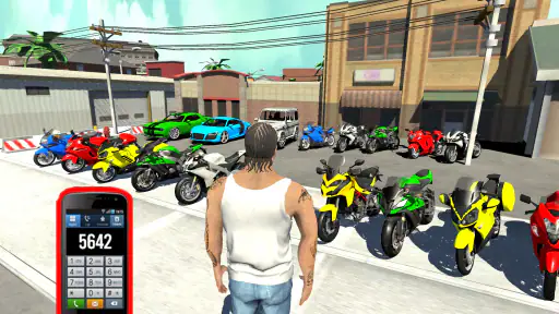 Indian Driving Bike Simulator screenshot