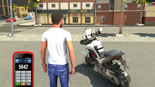 Indian Driving Bike Simulator screenshot