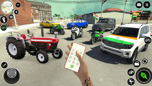 Indian Driving Bike Simulator screenshot