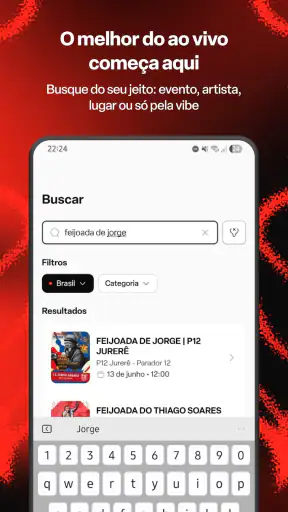 Ingresse - Ingressos e Eventos screenshot