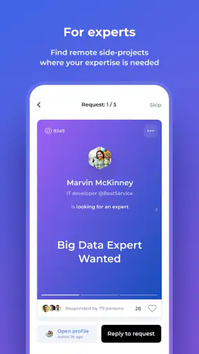 Intch: The Future of Work App screenshot