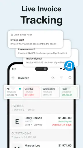 Invoice Maker: Atom Invoice screenshot
