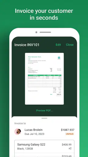 Invoice & Receipt Maker screenshot