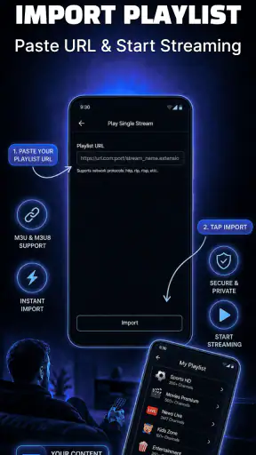 IPTV Player: M3U Streamer screenshot