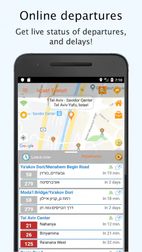 Israel Public Transit screenshot