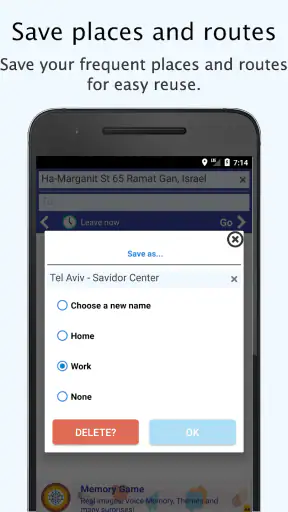Israel Public Transit screenshot