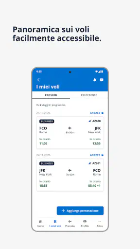 ITA Airways screenshot