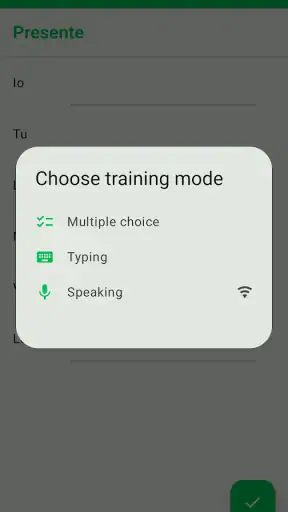 Italian Verbs: Learn & Train screenshot