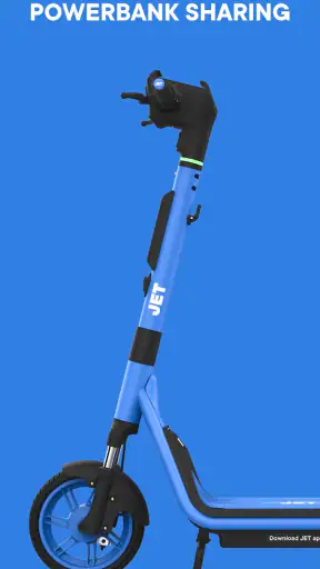 JET – scooter sharing screenshot