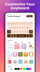 Keyboard Themes - Fonts, Emoji screenshot