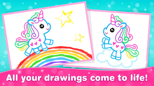 Kids Coloring Games for Girls screenshot