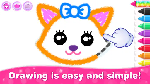Kids Coloring Games for Girls screenshot
