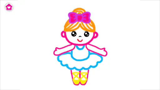 Kids Coloring Games for Girls screenshot