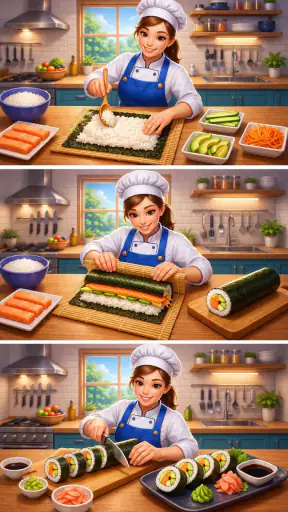 Kitchen Set Chef Cooking Games screenshot