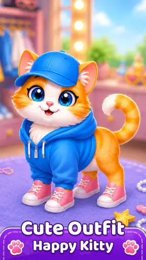 Kitty Cat Daycare Salon Games screenshot