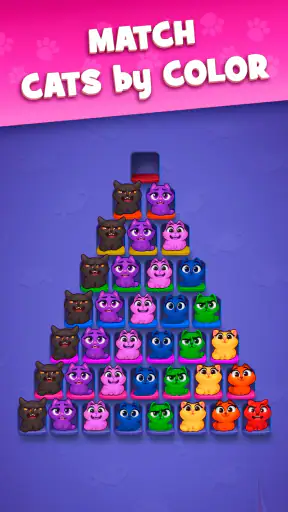 Kitty Sort: Twisted Tails screenshot
