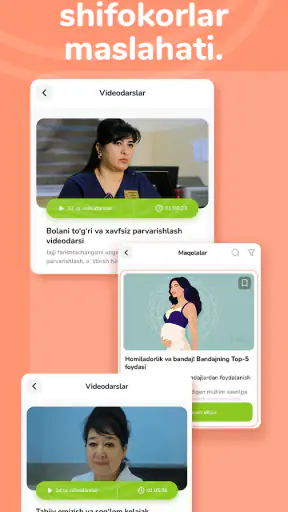 Lalu - Homiladorlik maktabi screenshot
