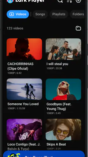 Lark Player: נגן מוזיקה ו-MP3 screenshot