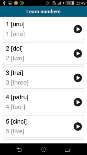 Learn Romanian - 50 languages screenshot