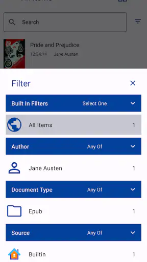 Legere Reader screenshot