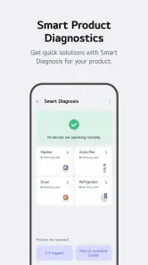 LG ThinQ screenshot