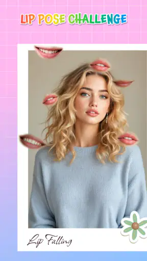 Lip Challenge: Fun Face Filter screenshot