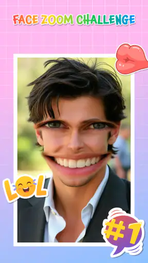 Lip Challenge: Fun Face Filter screenshot