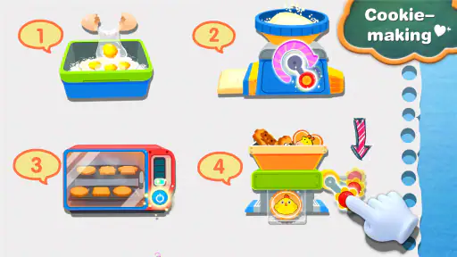 Little Panda's Snack Factory screenshot