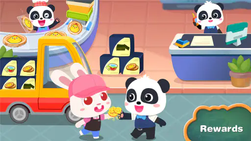 Little Panda's Snack Factory screenshot