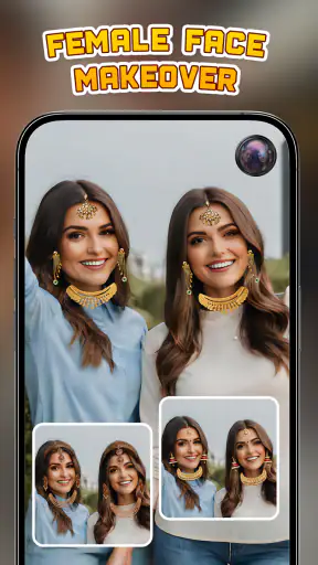 Live Funny Face Camera screenshot