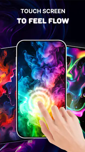 Live Wallpaper 4K: Magic Fluid screenshot