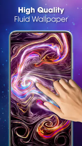 Magic Fluid live wallpaper 4D screenshot