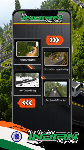 Map BUSSIN Bus Simulator India screenshot