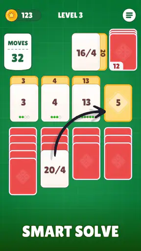 Math Solitaire screenshot