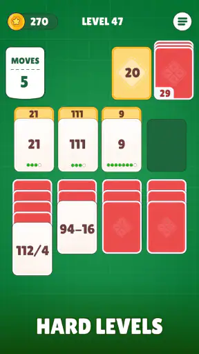 Math Solitaire screenshot