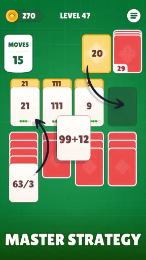 Math Solitaire screenshot