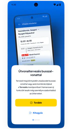 MÁVPlusz screenshot