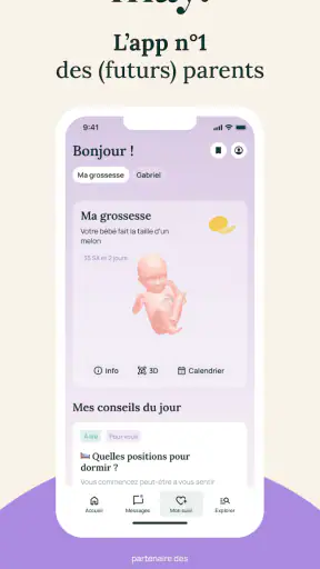 May - Bébé, Parents screenshot