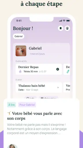 May - Bébé, Parents screenshot