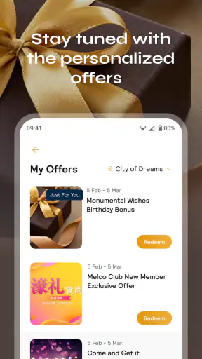Melco Club screenshot