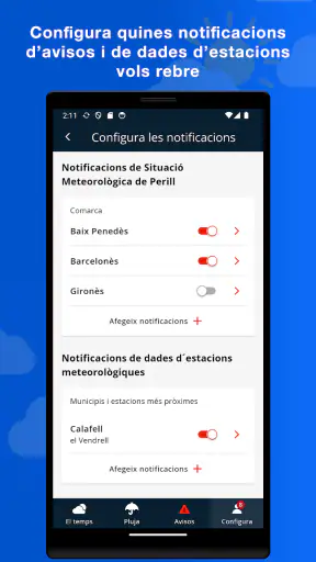 METEOCAT screenshot