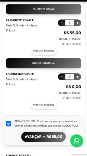 Meu Bilhete screenshot