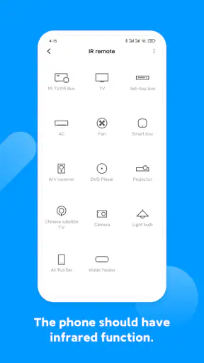 Mi Remote controller - for TV, screenshot