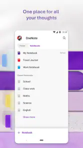 Microsoft OneNote: Save Notes screenshot