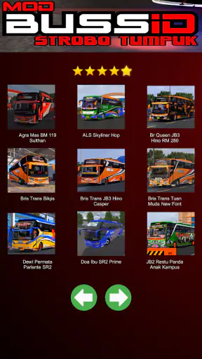 Mod Bussid Bus Strobo Tumpuk screenshot