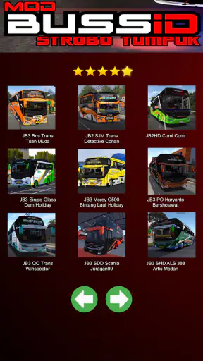 Mod Bussid Bus Strobo Tumpuk screenshot