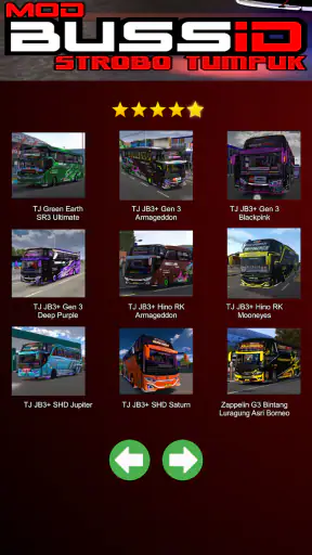 Mod Bussid Bus Strobo Tumpuk screenshot