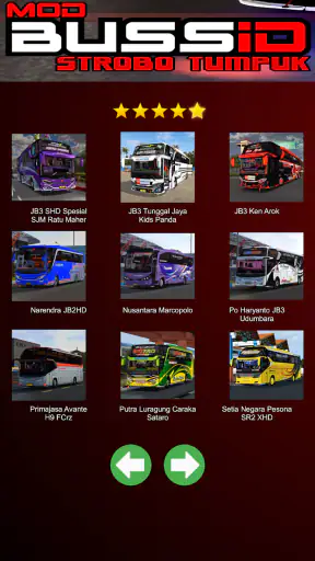 Mod Bussid Bus Strobo Tumpuk screenshot