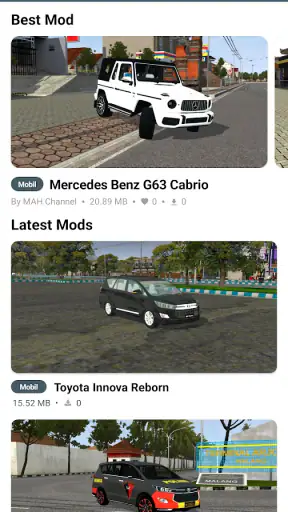 Mod Bussid Innova Travel screenshot