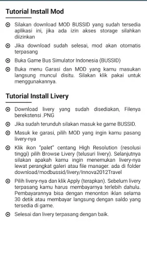 Mod Bussid Innova Travel screenshot